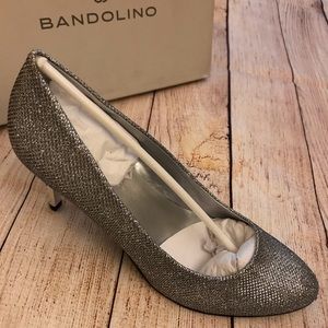 NWT Silver heels, 8.5